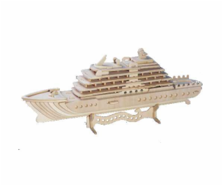 Woodcraft Dřevěné 3D puzzle Luxusní jachta