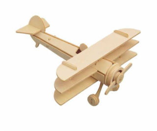 Woodcraft Dřevěné 3D puzzle Trojplošník P074