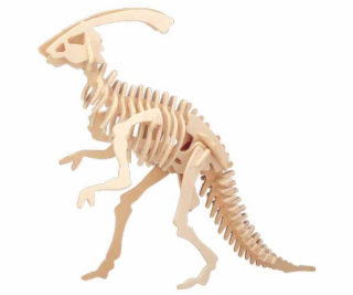 Woodcraft Dřevěné 3D puzzle malý Parasaurolophus