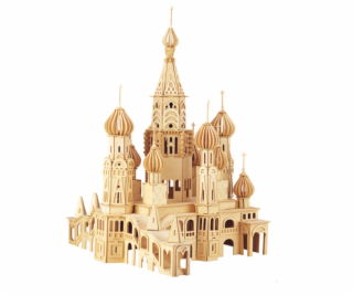 Woodcraft Dřevěné 3D puzzle Kostel Petersburg