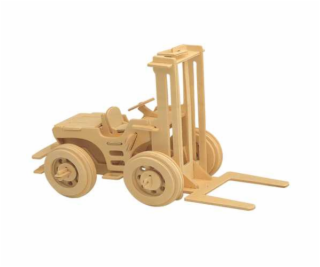 Woodcraft Dřevěné 3D puzzle Vysokozdvižný vozík