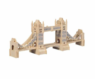 Woodcraft Dřevěné 3D puzzle slavné budovy Tower Bridge