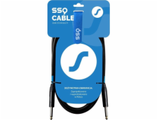 SSQ JMPJMP7 - Kabel jack mono - jack mono  - 7 m,  Černá