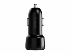 Mcdodo CC-5970 car charger, USB + USB-C 38W (black)