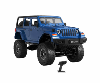 RC remote control car 1:14 Double Eagle (blue) Jeep Crawl...