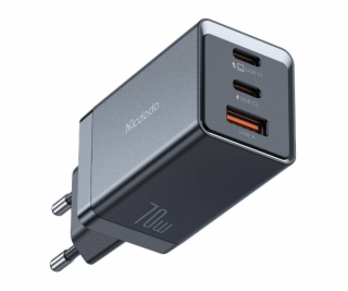 GaN Mcdodo CH-1543 network charger, 2x USB-C, 1x USB, 67W...