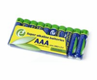 GEMBIRD Super Alkaline AAA Batteries 10pack