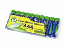 GEMBIRD Super Alkaline AAA Batteries 10pack