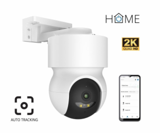 iGET HOME Camera CS8 White - WiFi 2K IP kamera otočná, no...