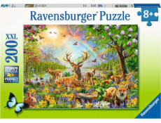 Kinderpuzzle Anmutige Hirschfamilie