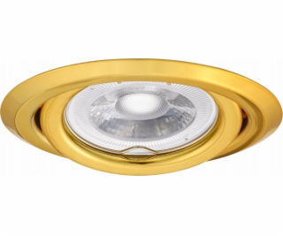 Kanlux Argus II vestavná lampa, 10W, GU10, zlatá