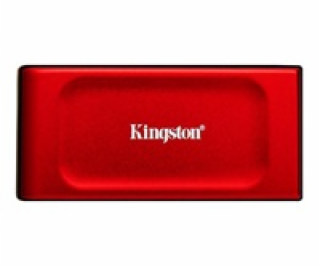 Kingston Externí SSD 1TB XS1000, USB 3.2, červená