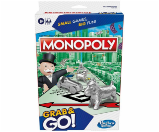 Stolní hra TRAVELING MONOPOLY F8256BAL