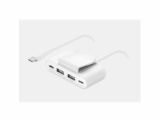 Belkin 4-Port-USB Splitter 2mKab 2xUSB-C/2xUSB-A w BUZ001bt2MWHB7