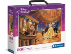 Puzzle 1000 v kufříku Disney Kráska a zvíře