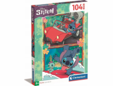 Puzzle 104 super Disney Stitch