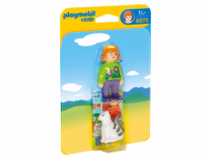 Holčička s kočičkou Playmobil, 1.2.3, 2 ks