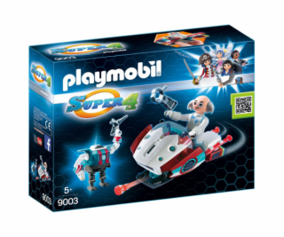 Skyjet s Dr. X a Robotem Playmobil, Super 4, 32 dílků