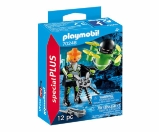 Agent s dronem Playmobil, TOP agenti, 12 dílků