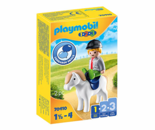 Chlapec s poníkem Playmobil, 1.2.3, 2 dílky