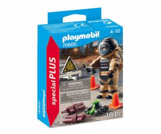 Policejní pyrotechnik Playmobil, Policie, 18 dílků | 70600