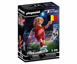 Fotbalista Belgie Playmobil, Sport a akce, 7 dílků |71128