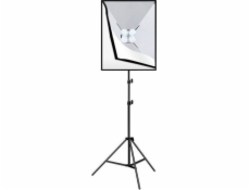 Štúdiová sada Puluz softbox 50x70cm, statív, LED žiarovka 4 ks PU5071EU