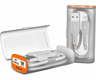 Kábel USB-Lightning VFAN X06, 3A, 1m (biely)