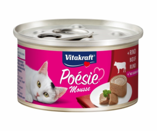 VITAKRAFT Poésie Mousse Beef - mokré krmivo pro kočky - 85g