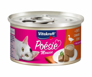 VITAKRAFT Poésie Mousse Duck - mokré krmivo pro kočky - 85g