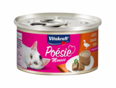 VITAKRAFT Poésie Mousse Duck - mokré krmivo pro kočky - 85g