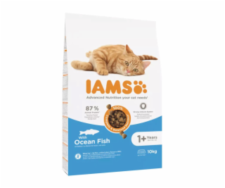 IAMS Advanced Nutrition Cat Adult Ocean Fish - suché krmi...