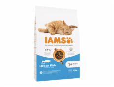 IAMS Advanced Nutrition Cat Adult Ocean Fish - suché krmivo pro kočky - 10 kg