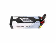 Gens ace Advanced G-Tech 5300mAh 11.4V 3S1P 100C HV auto Lipo batéria Hardcase s Deansovou zástrčkou