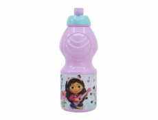 Športová fľaša pre deti STOR 21232 400 ml Gabby s Dollhouse (ružová)