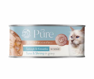 PET REPUBLIC Pure Tuna & Shrimp in gravy - mokré krmivo p...