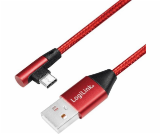 LogiLink USB-A - USB-C USB kabel 0,3 m červený (CU0145)