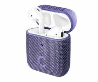 Puzdro Cygnett TekView pre AirPods 1 aj 2 (fialové)