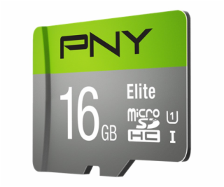 PNY Elite microSDHC 16GB UHS-I Třída 10