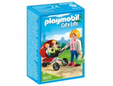 Playmobil 5573 Kočárek pro dvojčata