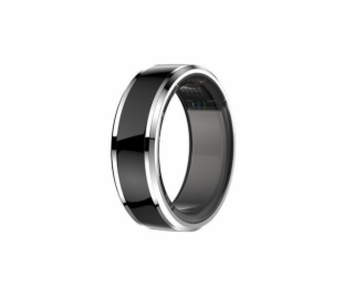 CUBE1 Smart Ring Black velikost 9