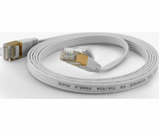 Wantec Flat CAT6A FTP prepojovací kábel - 0,25 m - Cat6a ...