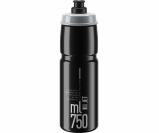 Lahev Elite  Jet 750ml, černá/šedé logo