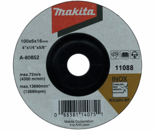 Makita A-80852 brusný kotouč 100x6x16 nerez