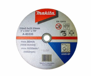 Makita A-85335 řezný kotouč 230x2,5x22 ocel