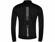 FORCE zimní bunda FROST softshell černo-šedá vel.XL