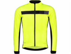 FORCE zimní bunda FROST softshell fluo-černá vel.L