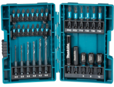 Makita B-66896 sada torzních bitů a vrtáků 1/4  Impact Black, 33 ks