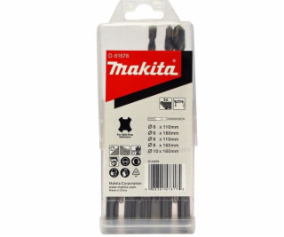 Makita D-61678 sada vrtáků SDS-Plus 6;8x50/110 a 6;8;10x1...