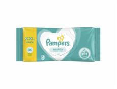 Pampers Sensitive Dětské Čisticí Ubrousky 80ks